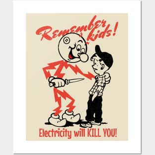 ELECTRICITY KILLS Posters and Art